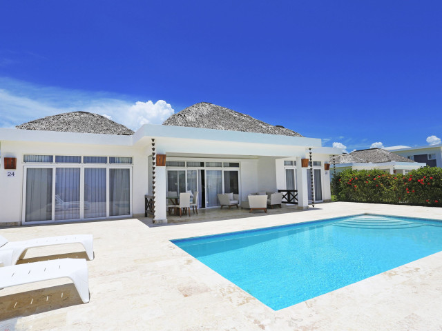 2 Bedroom Oceanview Villa in the Dominican Republic with 30 Year Financing (Villa 24)