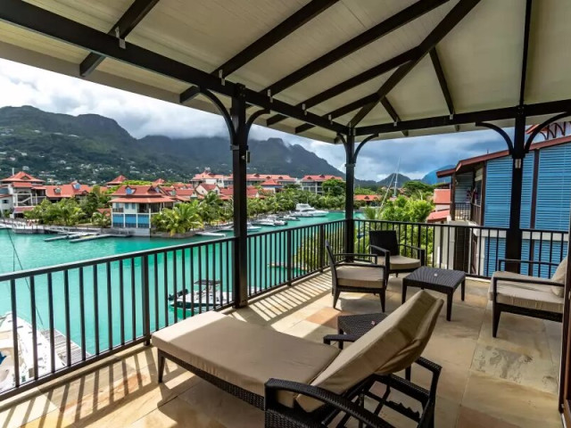 Beautiful 3 Bedroom Luxury Apartment with Amazing Balconies for Sale on 5* Eden Island, Seychelles