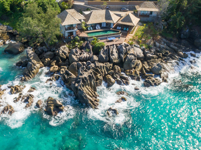 Gorgeous 3 Bedroom Luxury Seafront Villa in an Exclusive Location of Northern Mahé, Seychelles