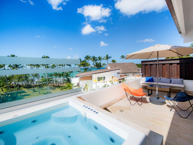Modern 3 Bedroom Luxury Penthouse with Beautiful Ocean Views for Sale in Playa Bonita, Dominican Republic