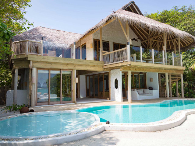 3 Bedroom Private Luxury Beachfront Pool Residence in the Maldives