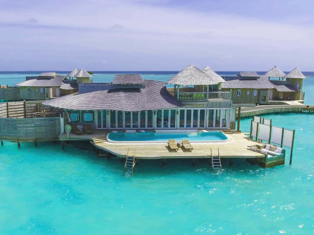 1 Bedroom Overwater Villa (w/o slide) in the Maldives