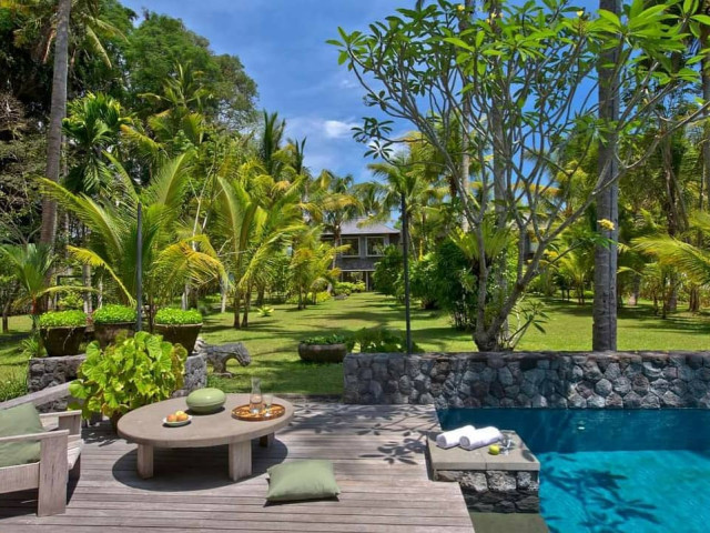 Unique 2 Bedroom Riverfront Designer Estate with Jungle Views for Sale in South-Ubud, Bali