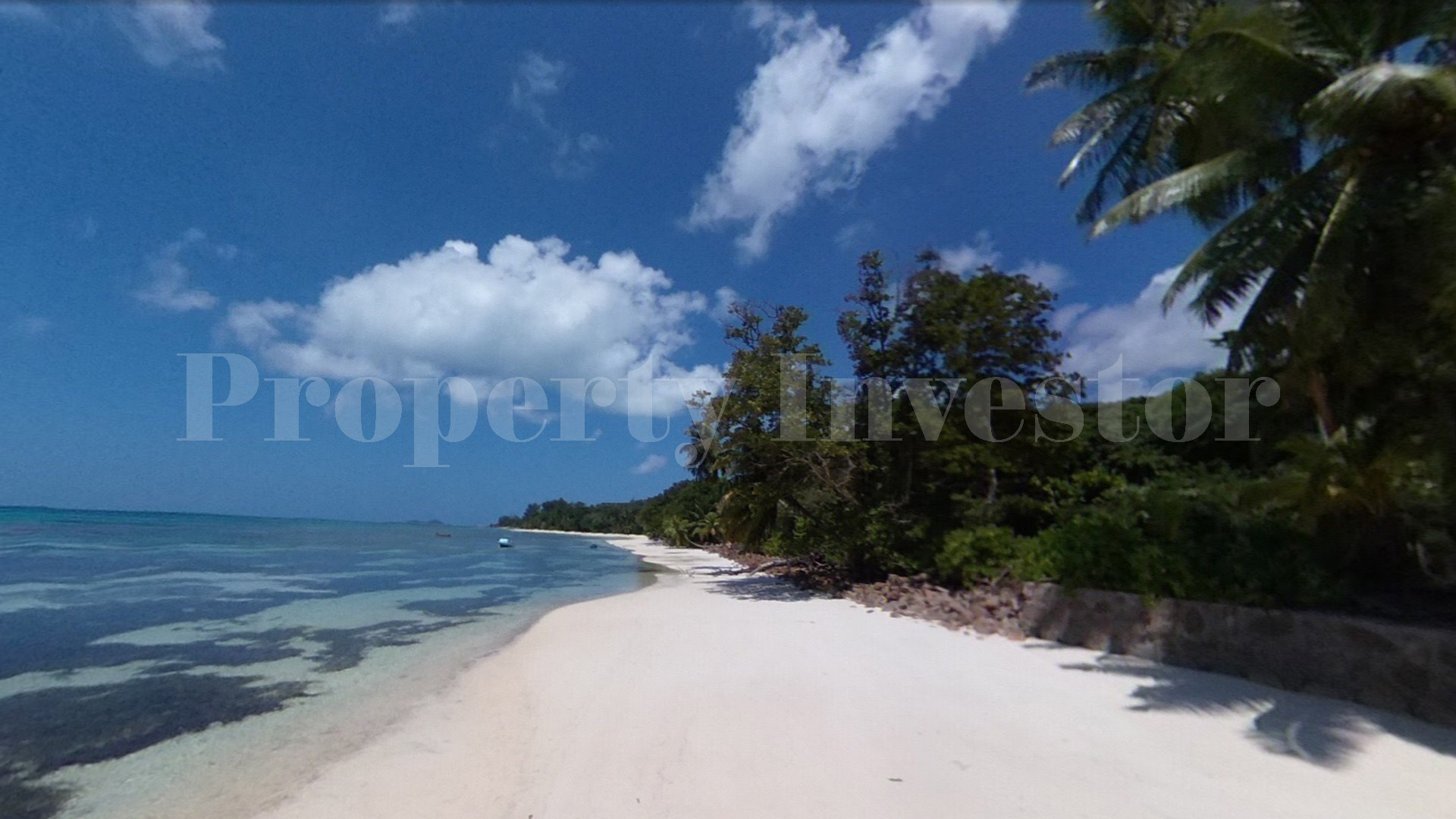 Beautiful 1.5 Hectare Beachfront Lot with Great Residential & Commercial Development Potential for Sale on Praslin Island, Seychelles
