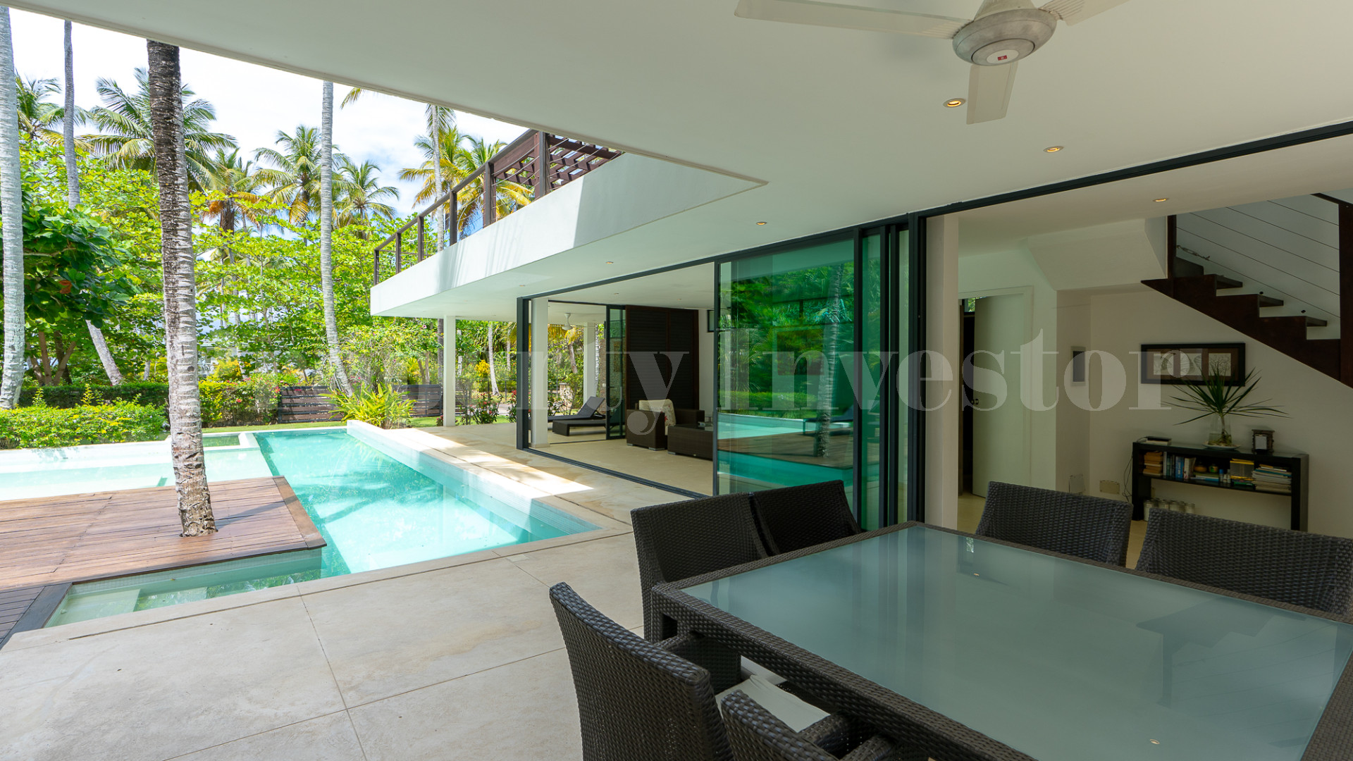 Modern 4 Bedroom Pool Villa for Sale in Playa Bonita, Dominican Republic
