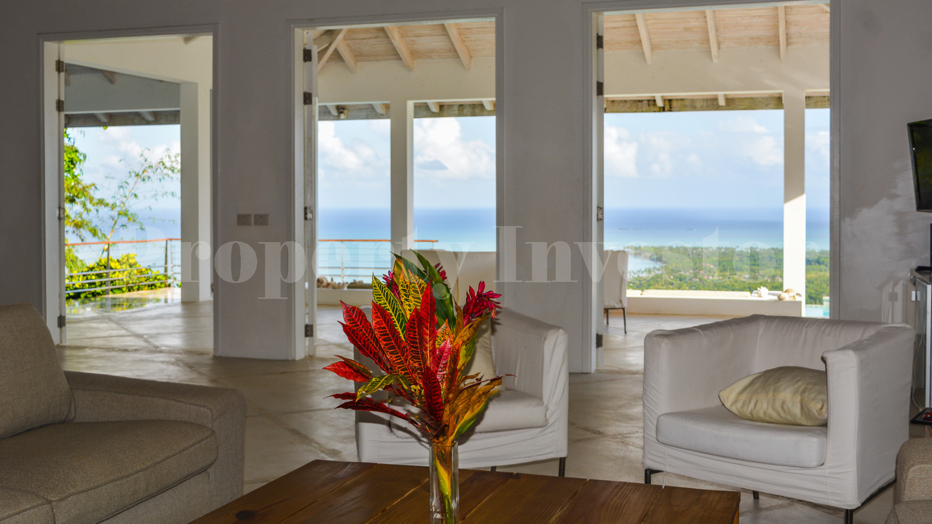 One-of-a-Kind 7 Bedroom Luxury Mountain Villa with Amazing Panoramic Sea Views and Massive Lot Near Las Terrenas