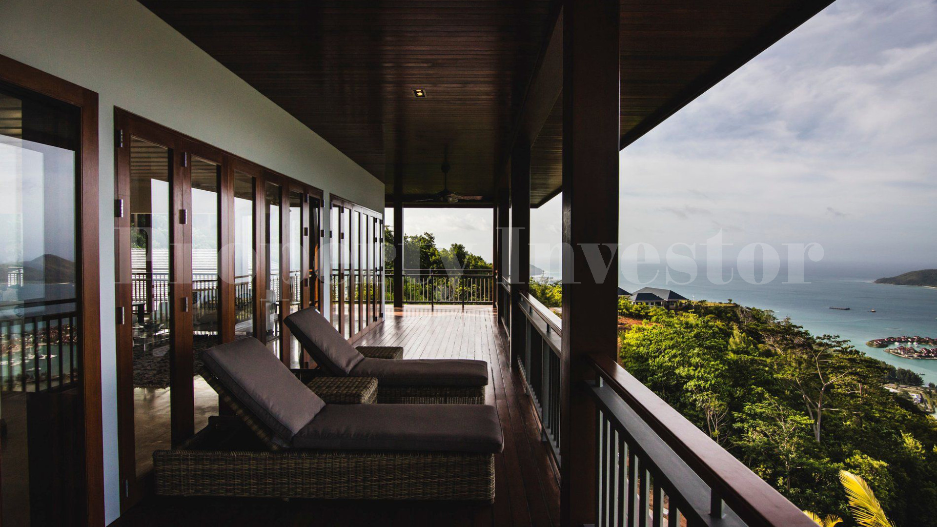 Stunning 6 Bedroom Contemporary Luxury Tropical Hilltop Villa with Breathtaking Ocean Views for Sale in Mahé, Seychelles