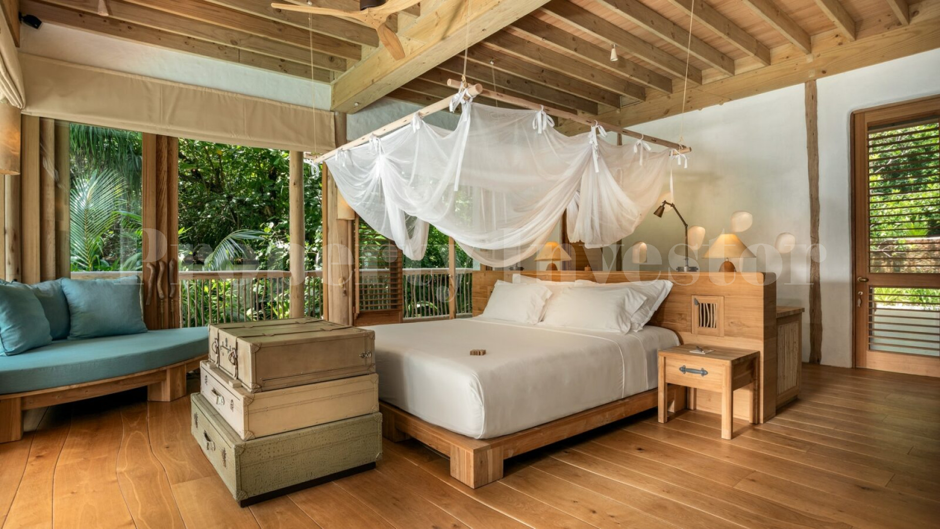 One-of-One 5 Bedroom Luxury Eco Resort Sunrise Villa with Viewing Moonlight Tower for Private Ownership in the Maldives
