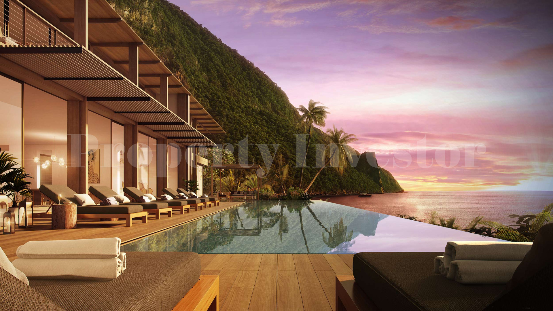 Ultra-Exclusive 5 Bedroom Luxury Beachfront Residence in Saint Lucia
