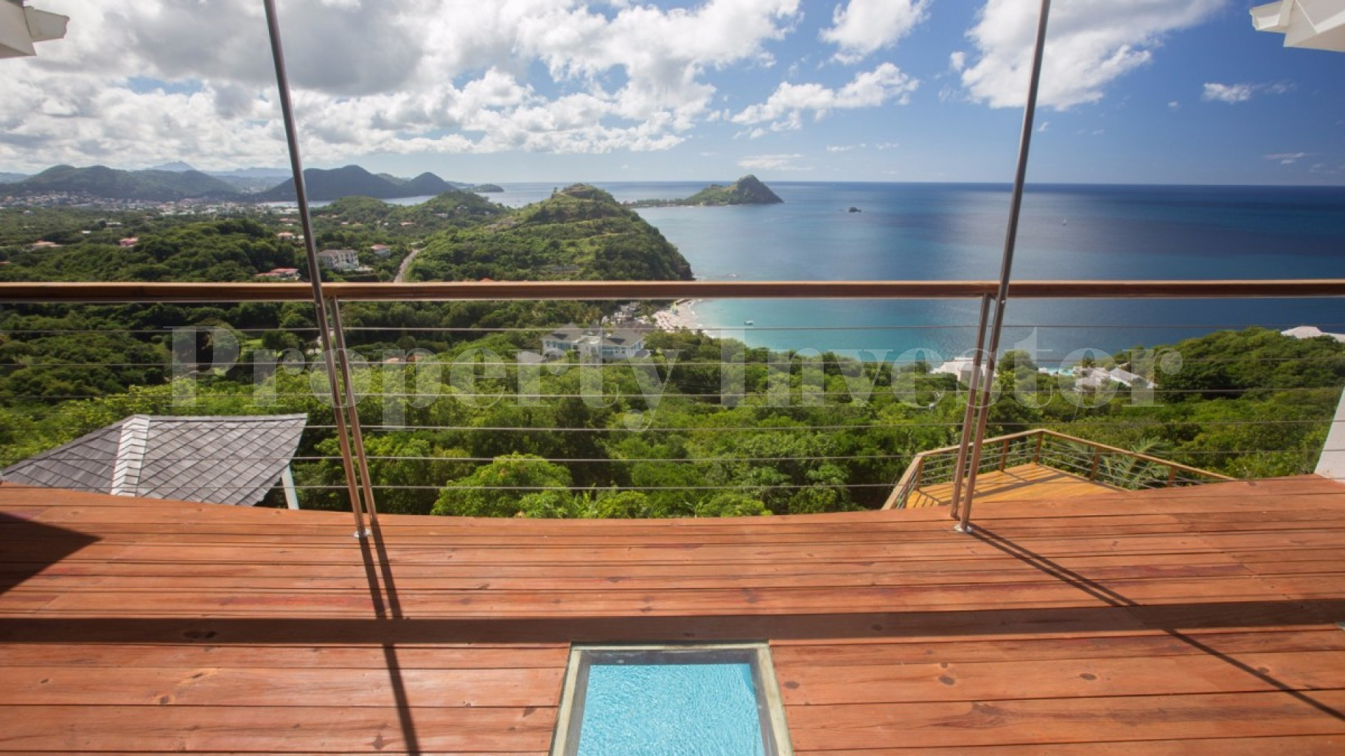 Изумительная дизайнерская вилла с 6 спальнями на холме в St Lucia