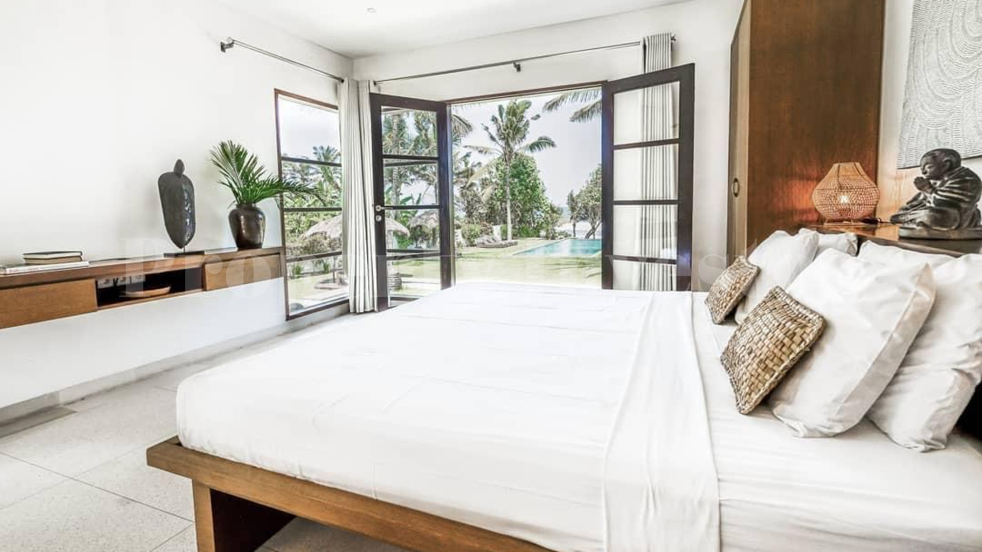 Spectacular 5 Bedroom Modern Beachfront Balinese Villa for Sale in Tabanan, Bali