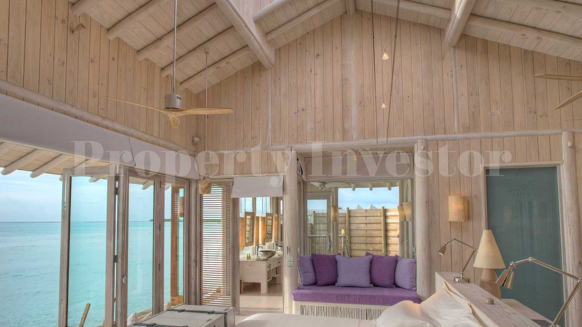 1 Bedroom Overwater Villa with Slide in the Maldives