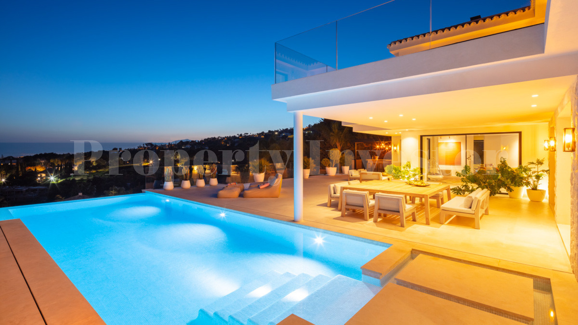 Stylish 7 Bedroom Luxury Designer Villa with Incredible Infinity Pool & Entertainment Areas for Sale in  Cascada de Camojan, Spain