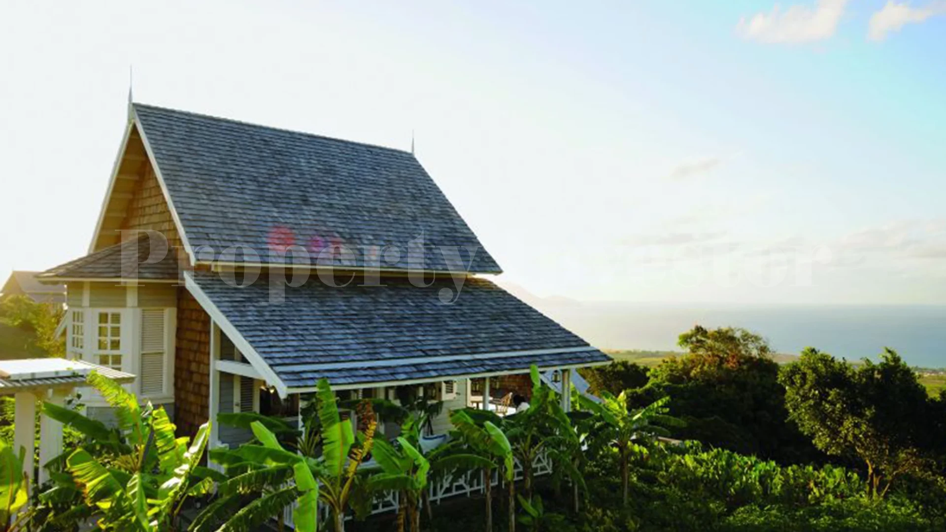 Private 1 Bedroom Luxury Resort Cottage with Panoramic Mountain& Sea Views for Sale in St. Kitts