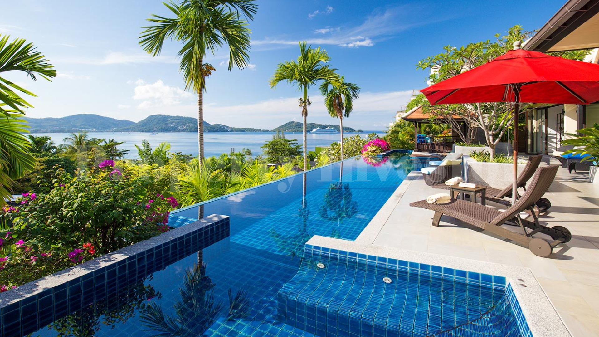 Boutique Resort Sea View Infinity Pool Villa
