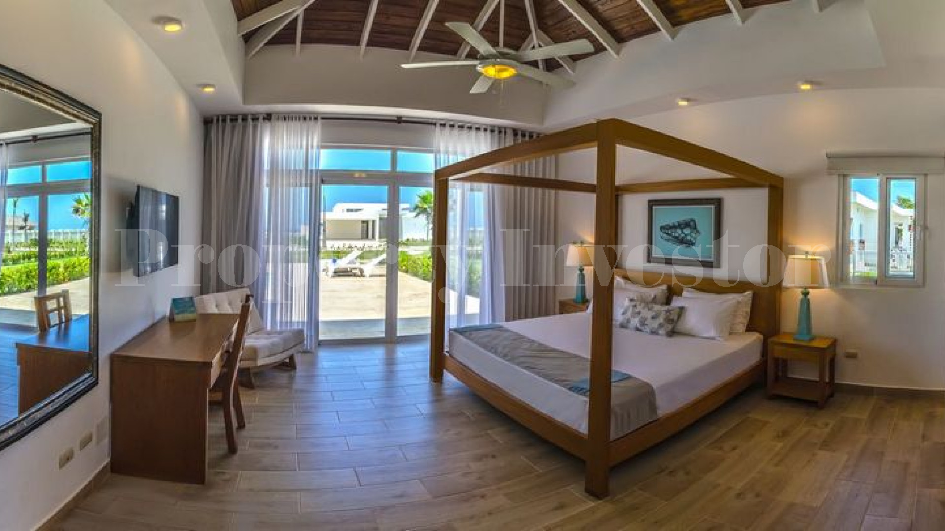 Вилла с 2 спальнями с видом на море в Доминиканской Республике с финансированием на 30 лет (Вилла 13)