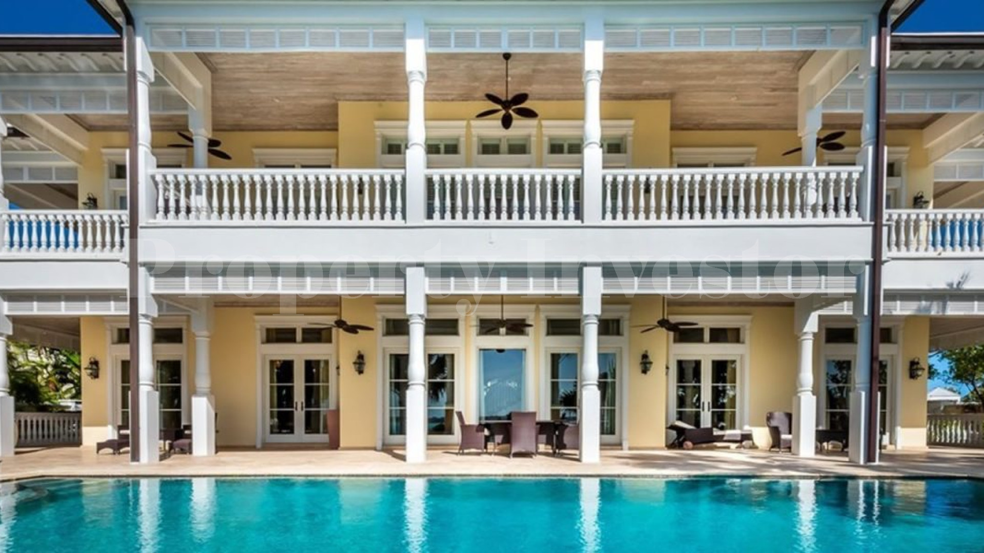 Impressive 6 Bedroom Luxury Oceanfront Villa Located in Prestigious Gated Community for Sale on Paradise Island, Bahamas