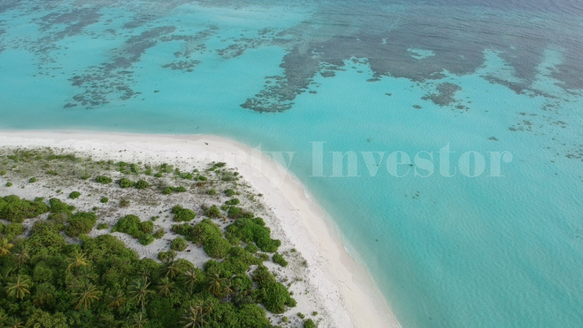 Живописный частный нетронутый остров 13 гектаров под коммерческое развитие на Мальдивах