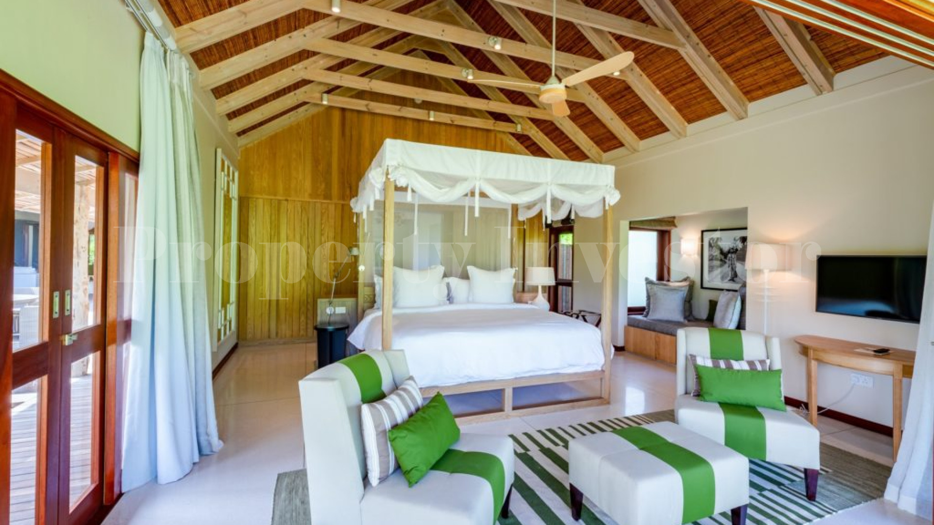Эксклюзивная частная резиденция с 5 спальнями на пляже острова Дерош, Сейшелы