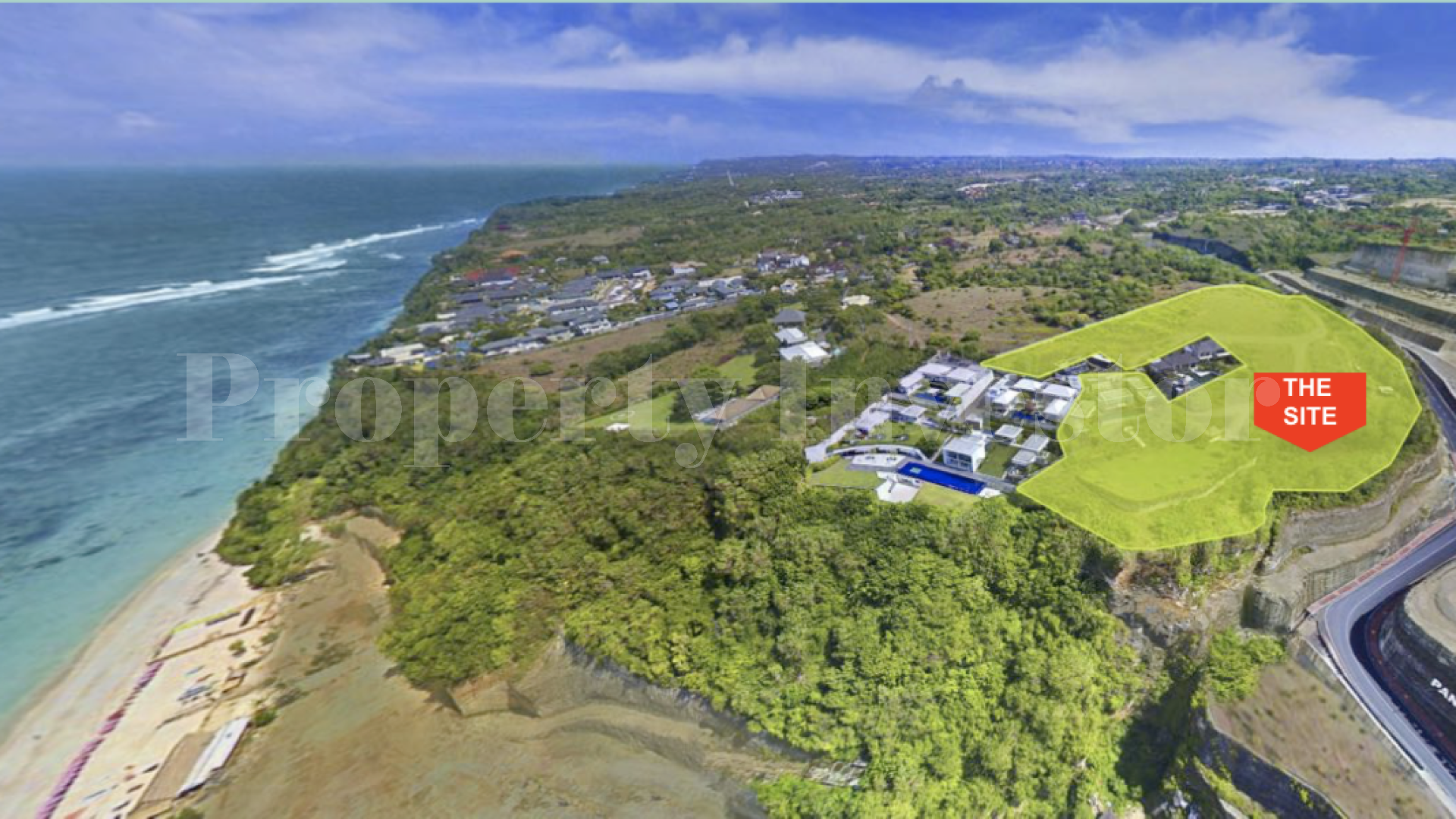 2.65 Hectare Clifftop Lot for Development in Pandawa Beach, South Bali