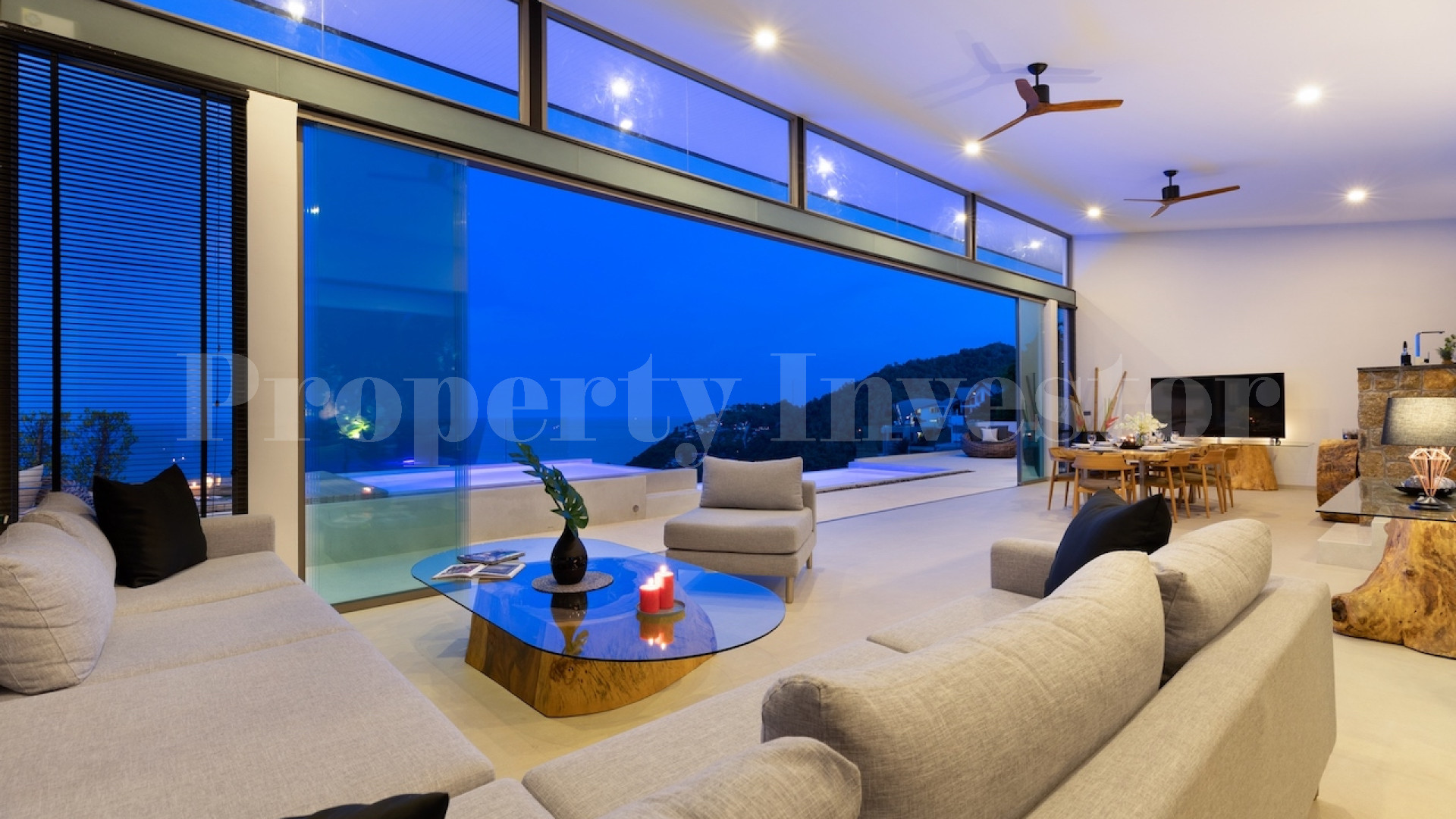 Modern 4 Bedroom Luxury Sea View Villa for Sale in Samui