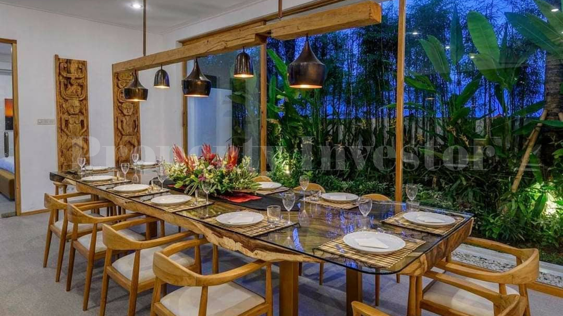 Elegant 5 Bedroom Contemporary Gated Community Villa for Sale in Canggu, Bali