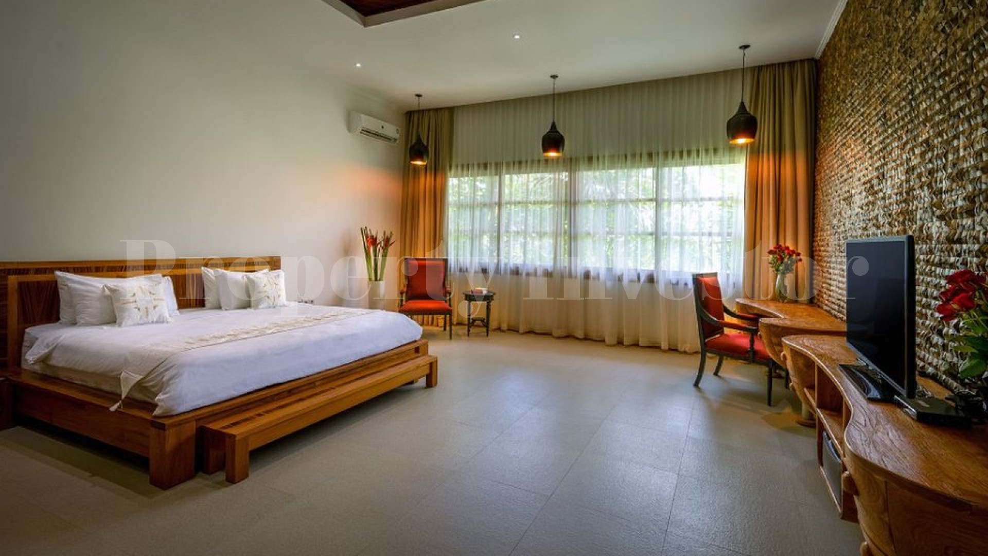 Престижная роскошная дизайнерская вилла на 4 спальни в Умалас, Бали