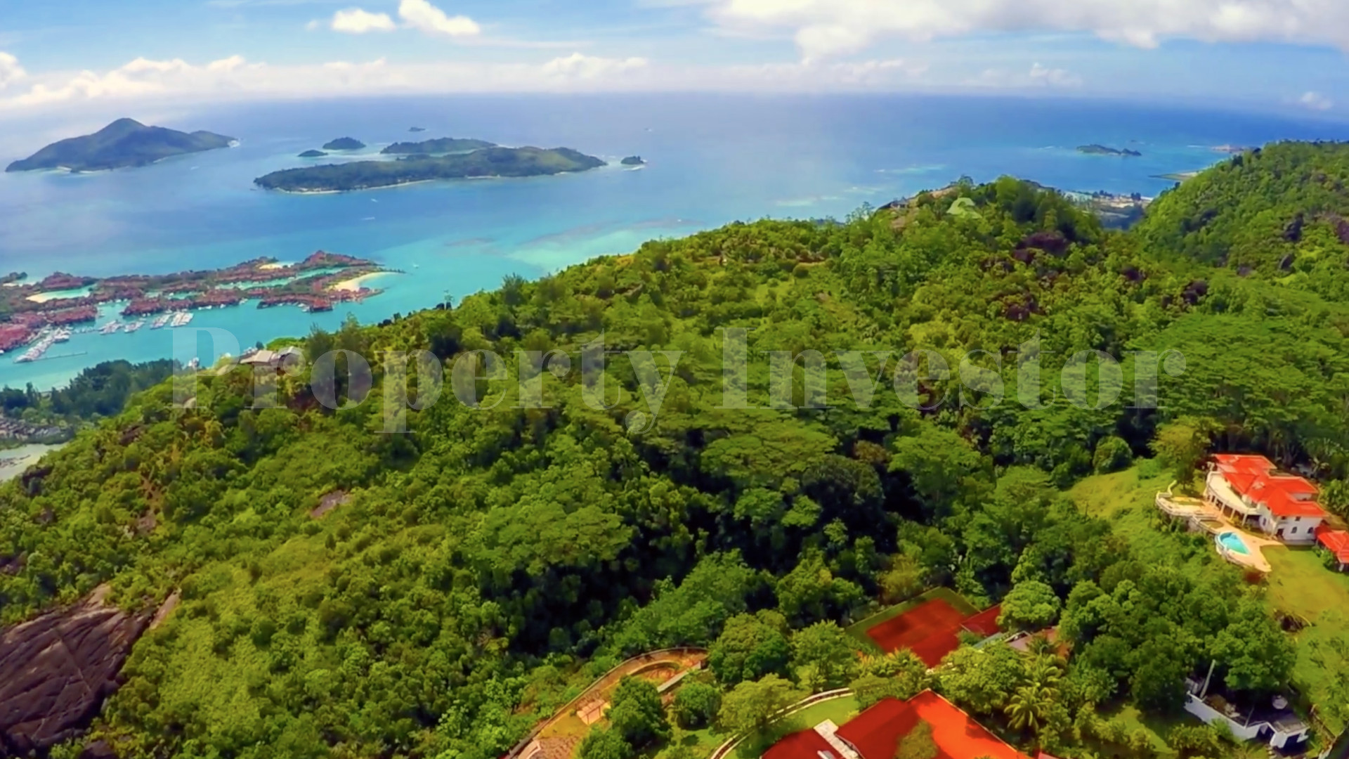 5.46 Hectare Mountaintop Land for Private or Residential Development with Unbeatable 360° Sea & Mountain Views for Sale in Mahé, Seychelles