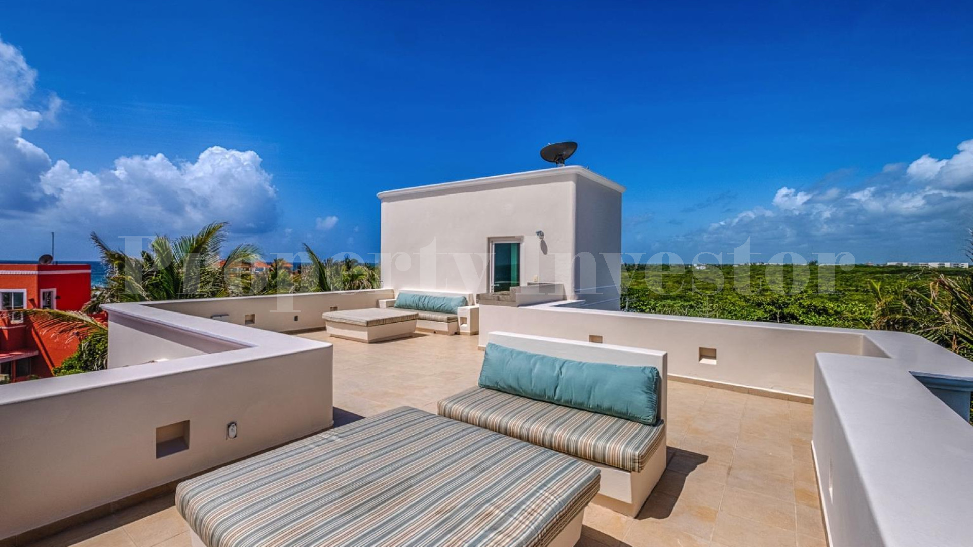 Incredible 6 Bedroom Luxury Beachfront Villa with Private Beach Access for Sale in Akumal, Mexico