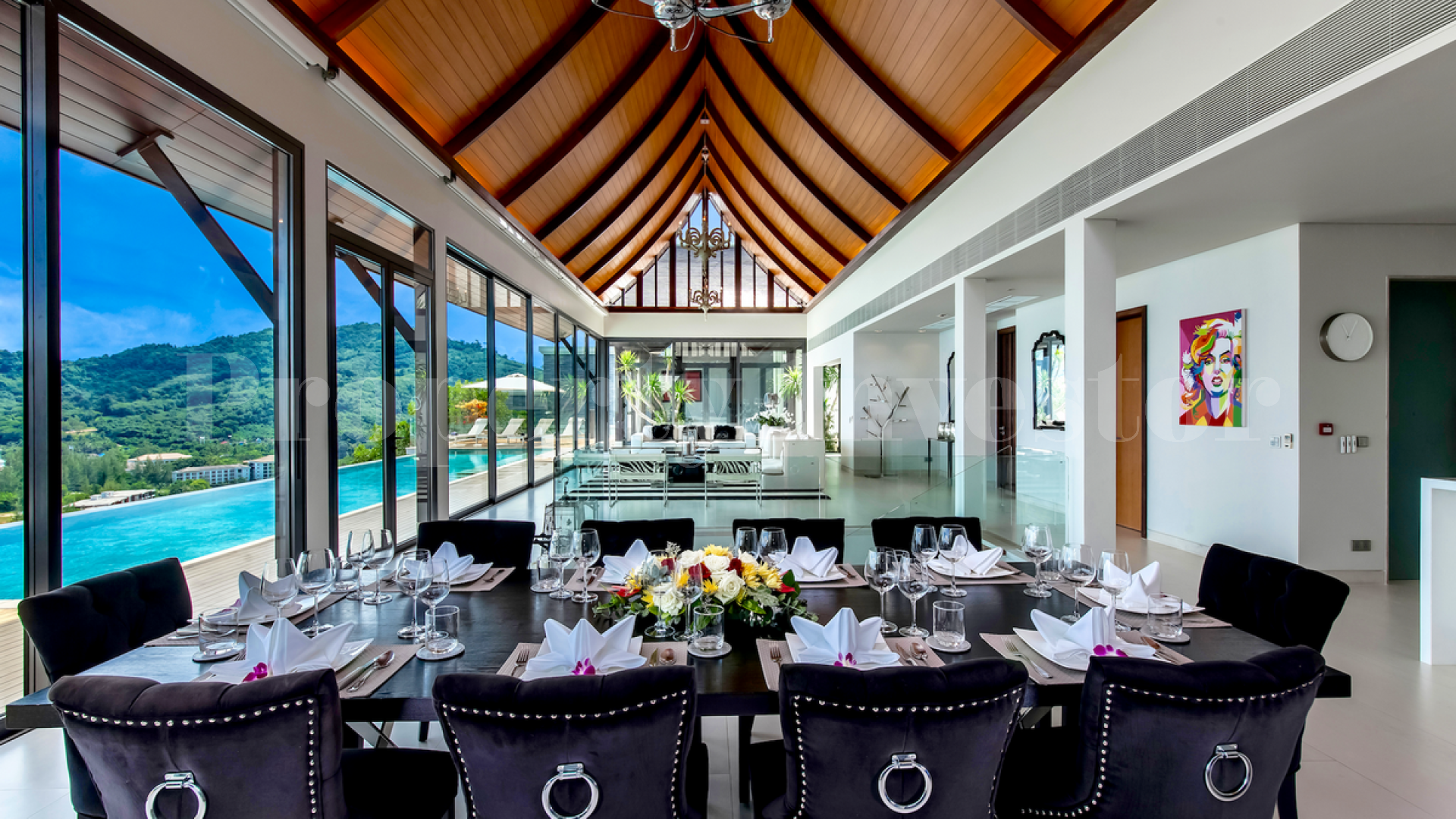 Фантастическая роскошная вилла на 5 спален с видом на море на Пхукете, Тайланд