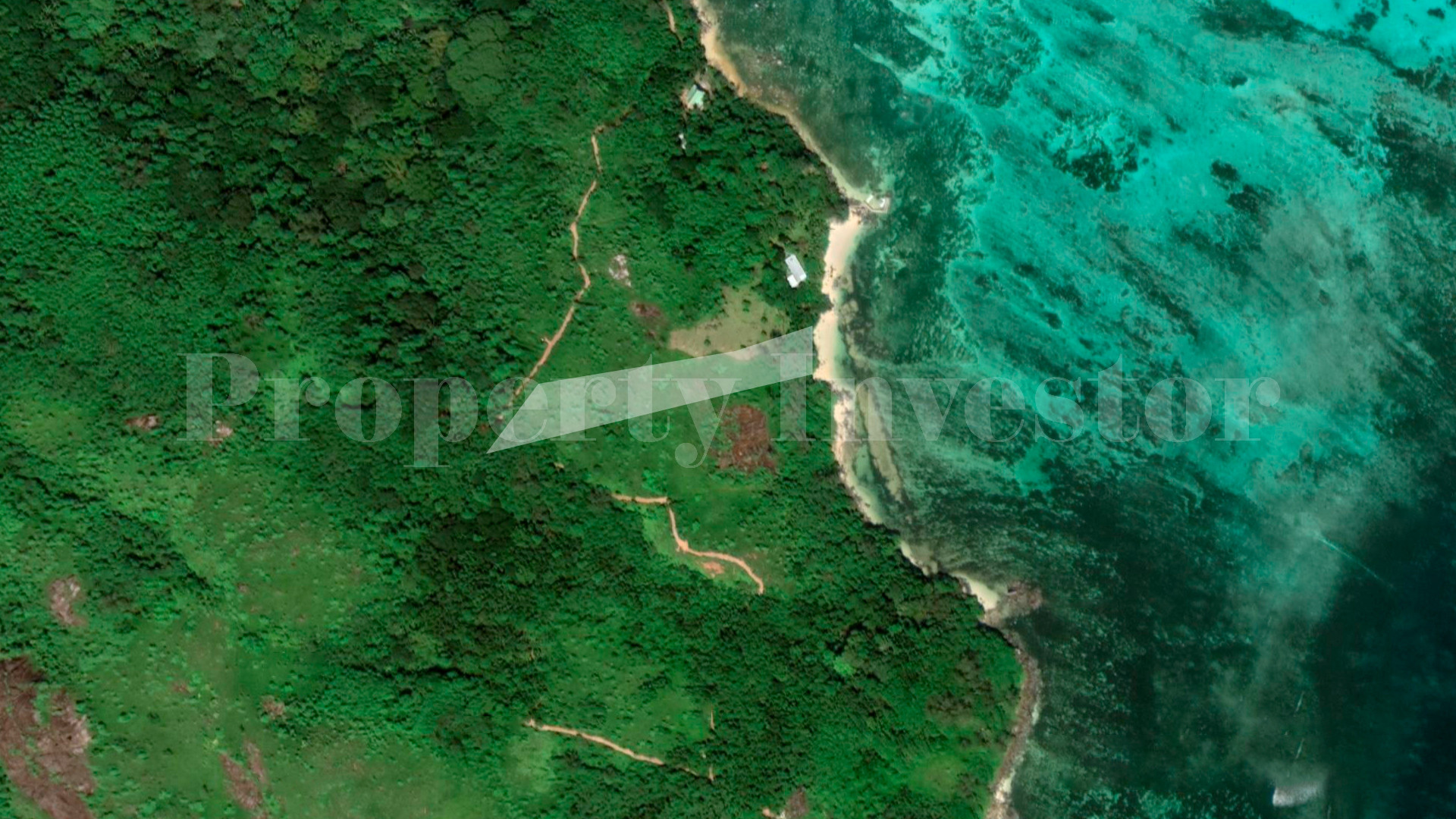 9,700 m² Lot for Tourism Development with 30 Metres of Beach Frontage for Sale on Cerf Island, Seychelles