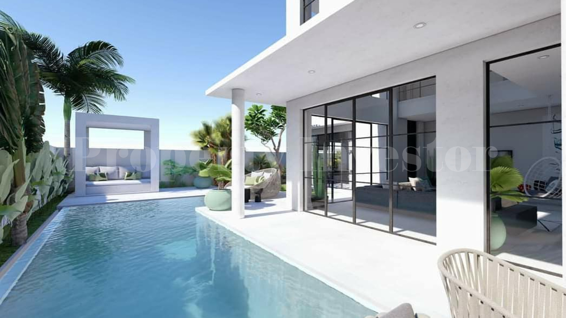 Beautiful Off-Plan 4 Bedroom Modern Villa for Sale in Umalas Bumbak, Bali
