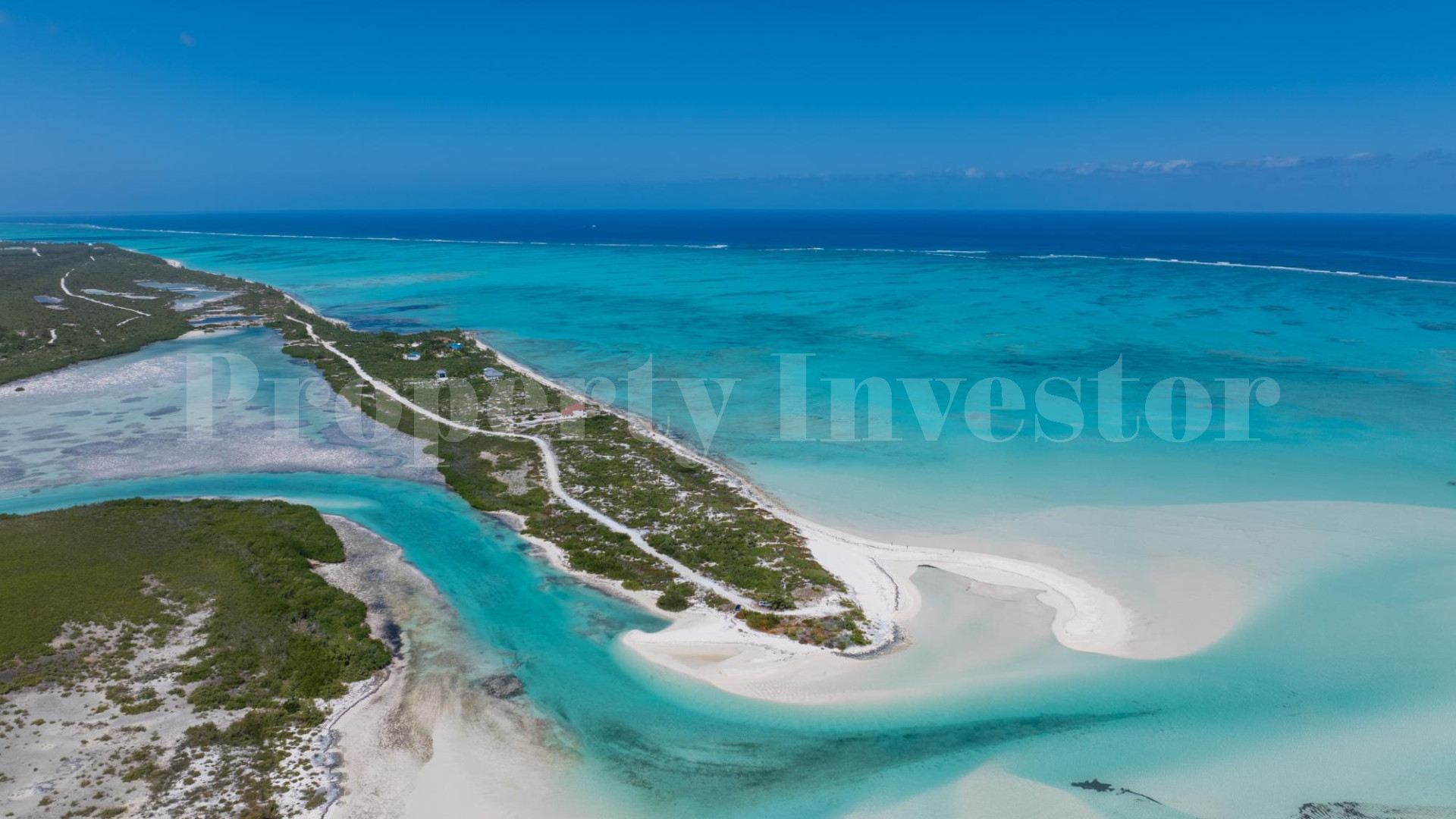 Pristine 2 Hectare Waterfront Parcel for Residential Development in North Caicos, Turks & Caicos
