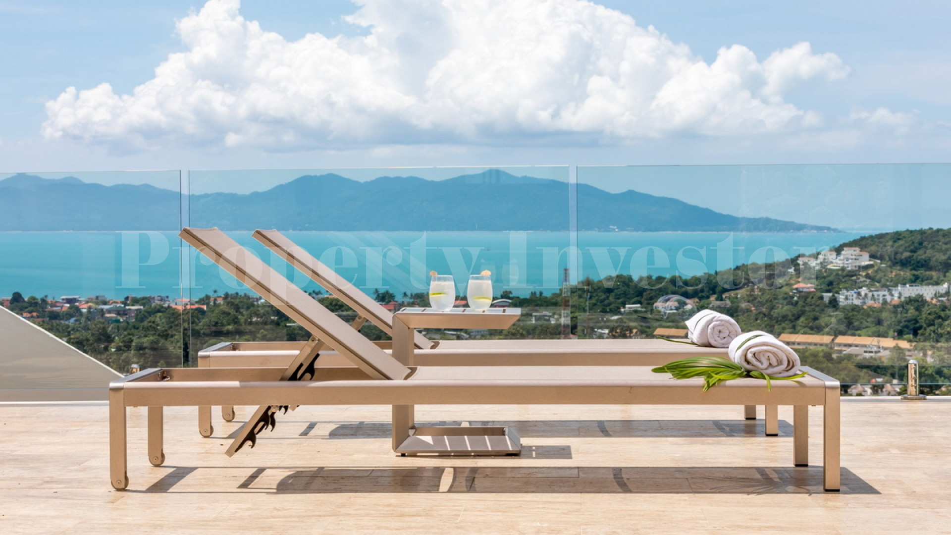 Фантастическая роскошная дизайнерская вилла с 4 спальнями с видом на море на о. Самуи