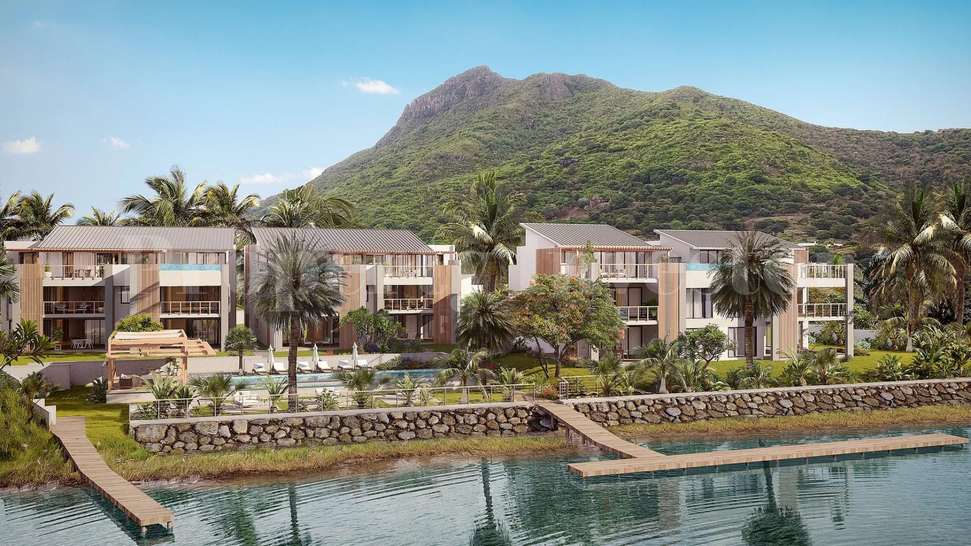 Exclusive Waterfront Apartment in Mauritius (Unit A4)