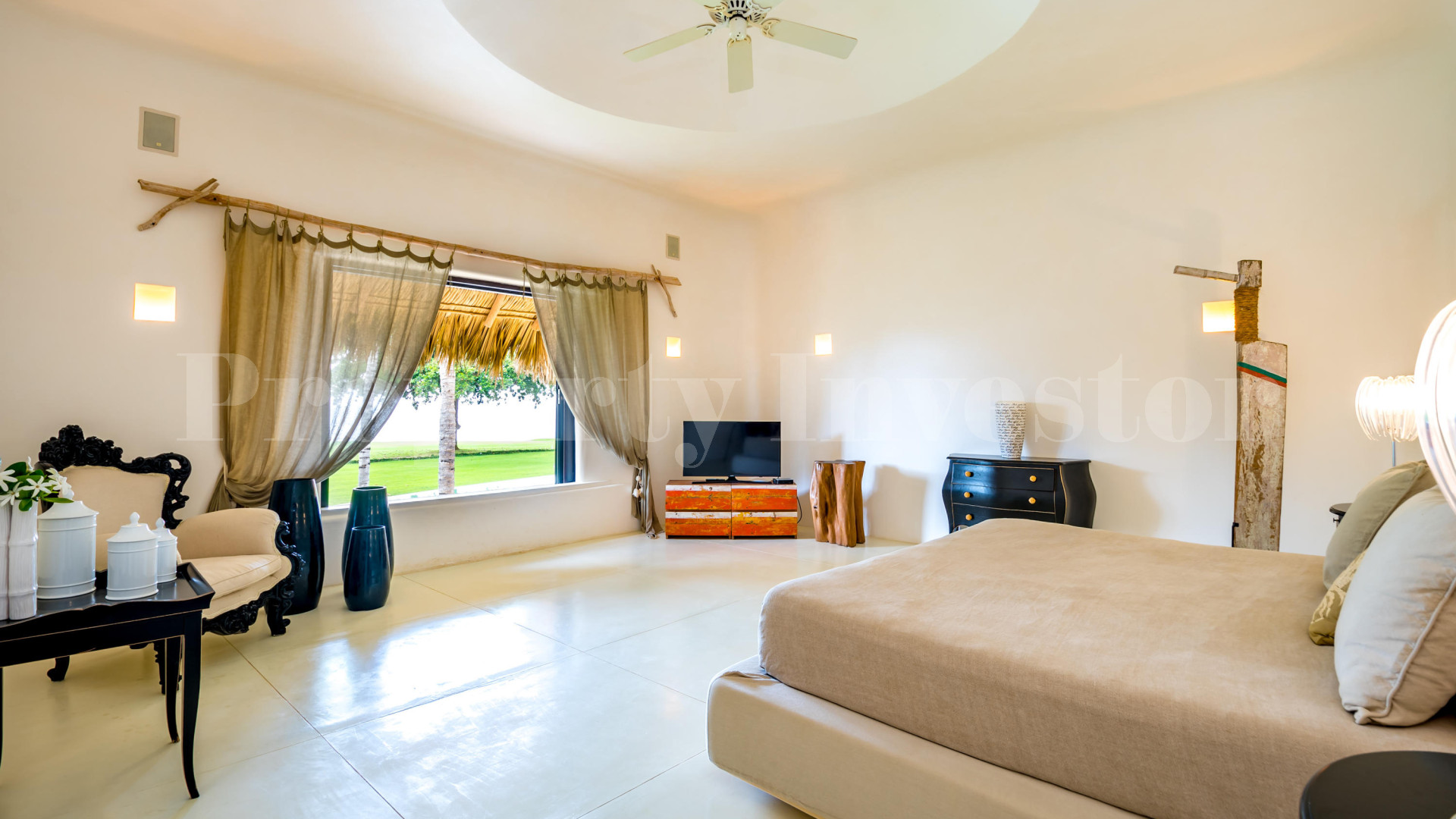 Неповторимая роскошная эко-вилла на 5 спален на берегу океана с потрясающими видами на океан и гольф поле в Каса-де-Кампо, Доминиканская Республика