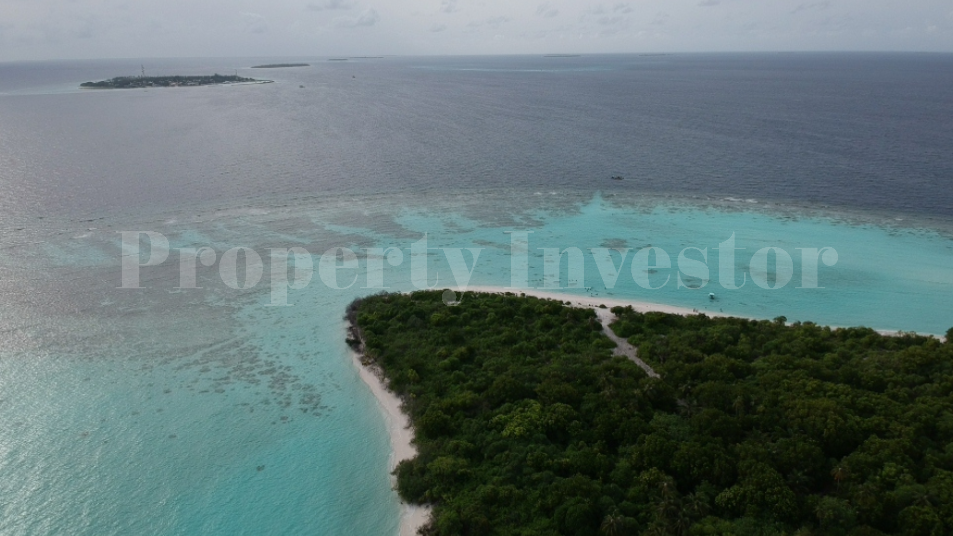 Picturesque 13 Hectare Private Virgin Island for Commercial Development in the Maldives