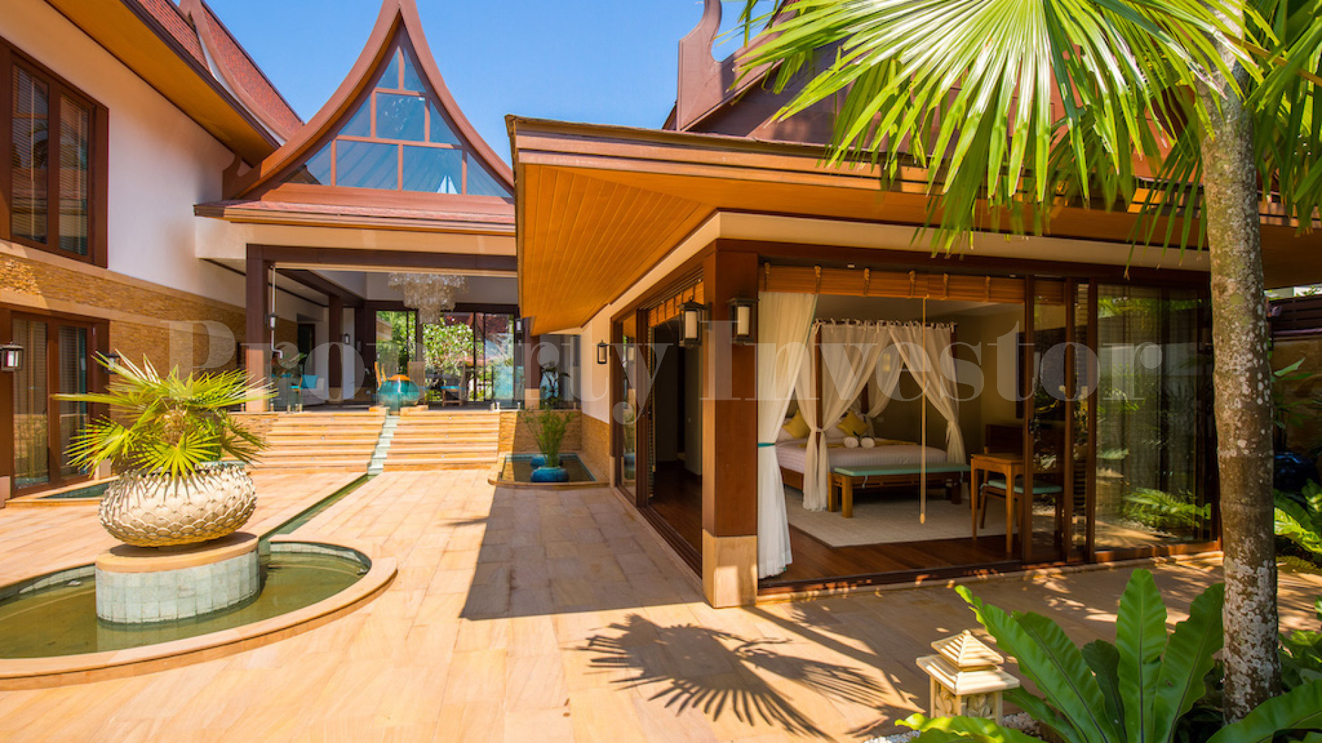 Продается роскошная тропическая вилла с 5 спальнями в тайском стиле на Самуи