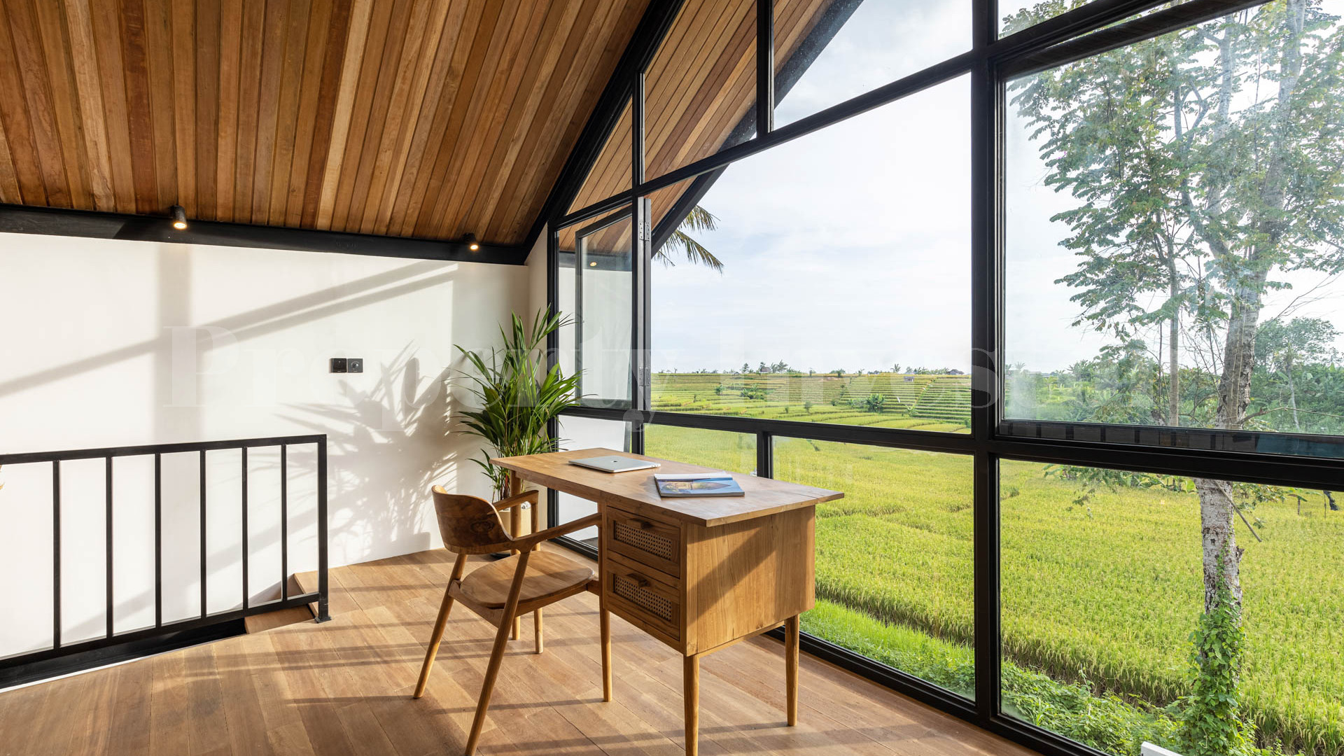 Chic 1-3 Bedroom Designer Loft Villas with Beautiful Rice Paddy Views for Sale Near Canggu, Bali