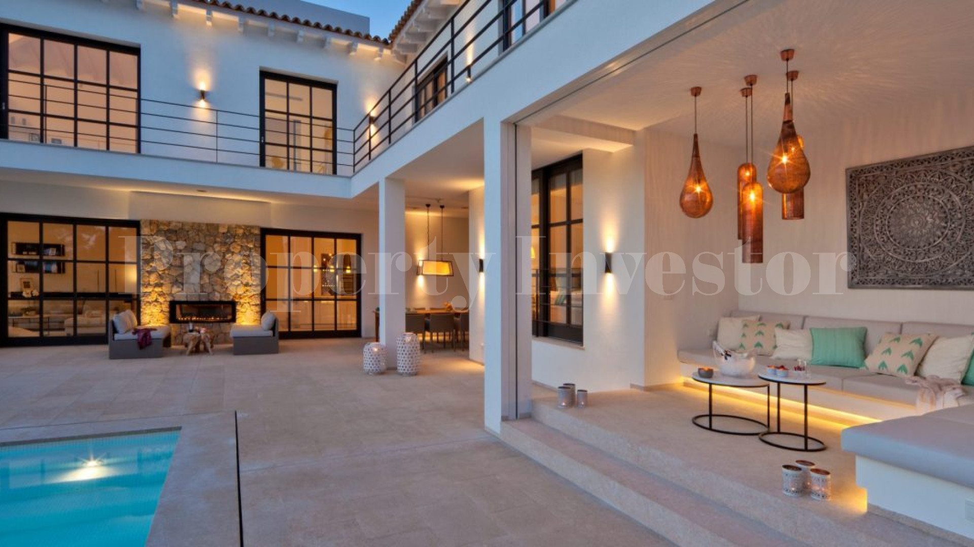 Modern 4 Bedroom Villa with Exclusive Design Concept & Partial Sea Views in Port Andratx