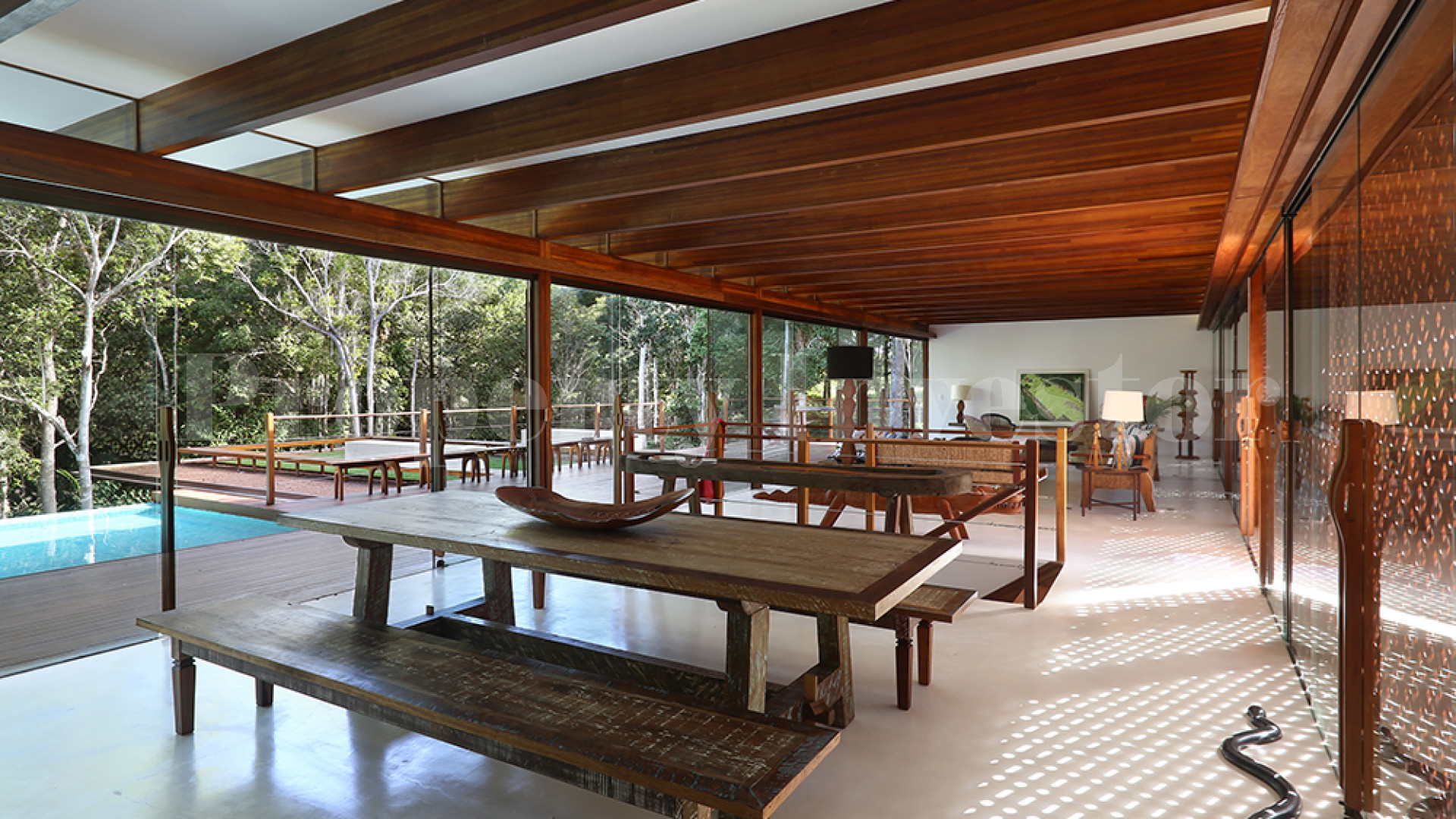 One-of-a-Kind 6 Bedroom Tropical Luxury Designer Rainforest Villa for Sale in Trancoso, Brazil
