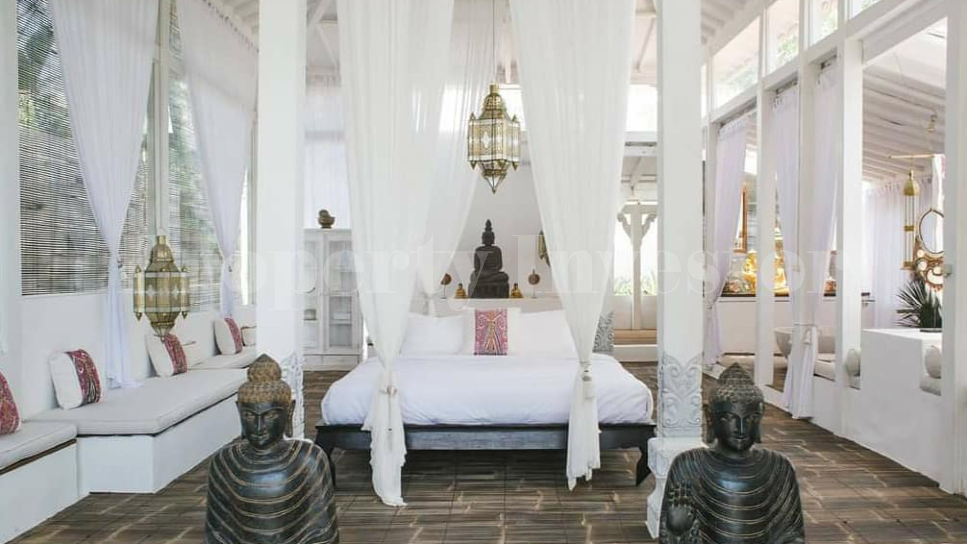 Шик вилла на 3 спальни в богемном стиле в Сесех, Бали