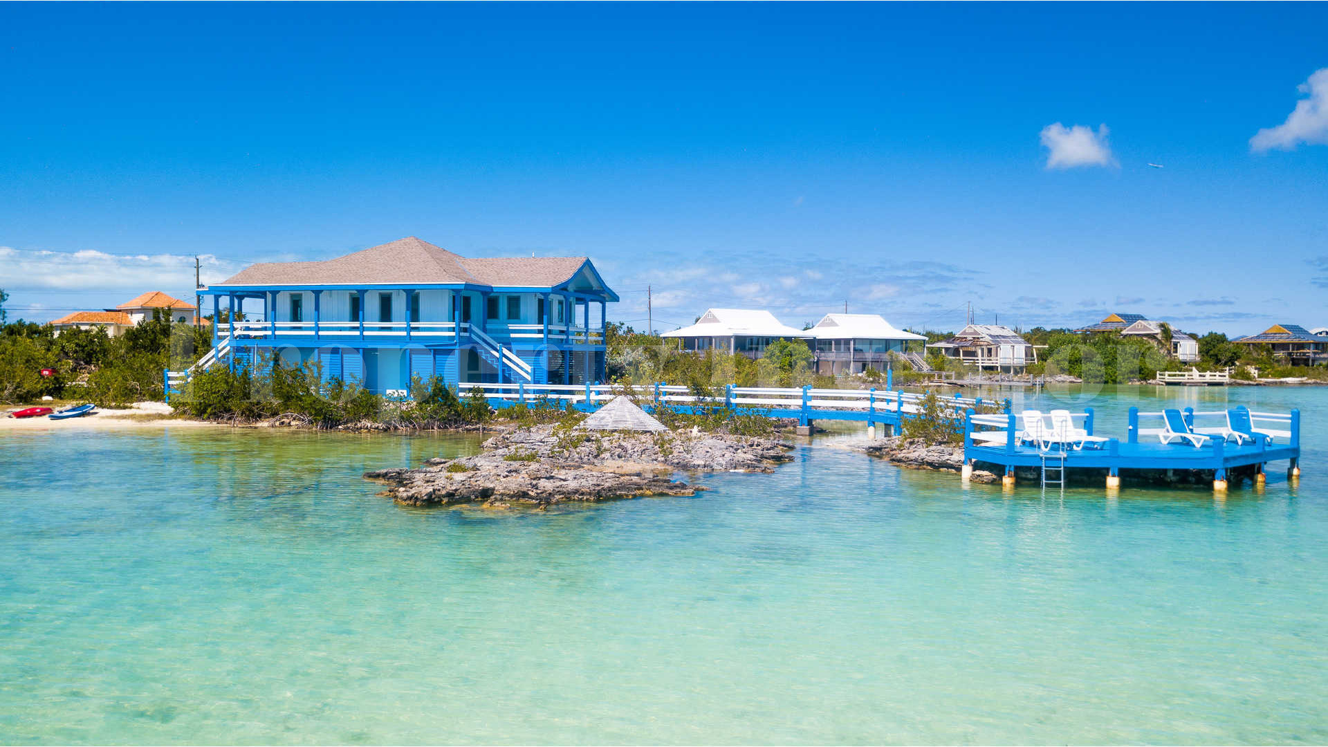 Charming 3 Bedroom Residence on Chalk Sound, Turks & Caicos