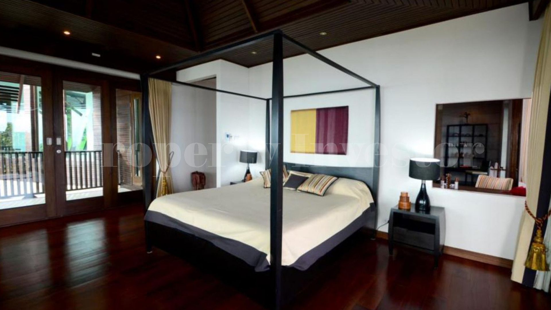 Восхитительная роскошная вилла на возвышенности на 6 спален с потрясающим панорамными видом на о. Самуи, Тайланд