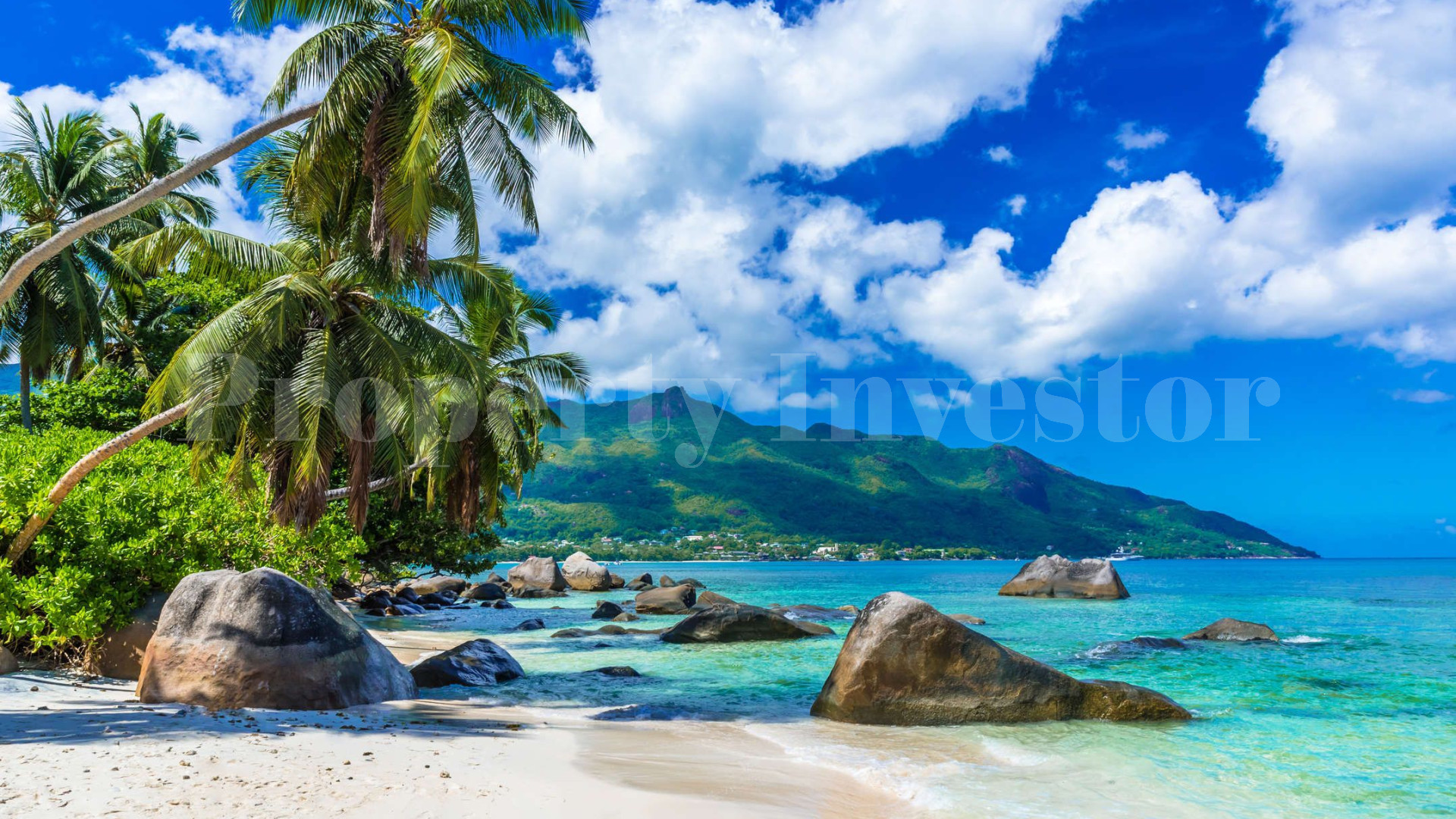 Beautiful Sea View Parcel of 4.8 Hectares of Land Overlooking Beau Vallon Beach in Seychelles