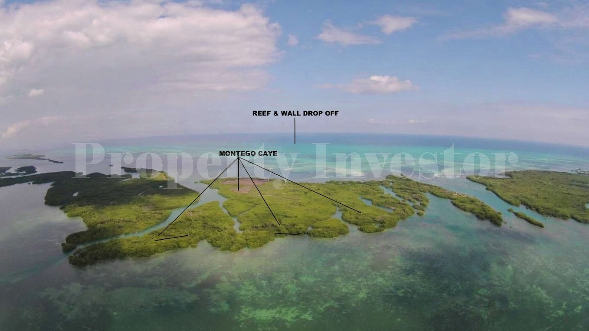 Montego Caye — 120 акров девственного частного острова на продажу в Белизе
