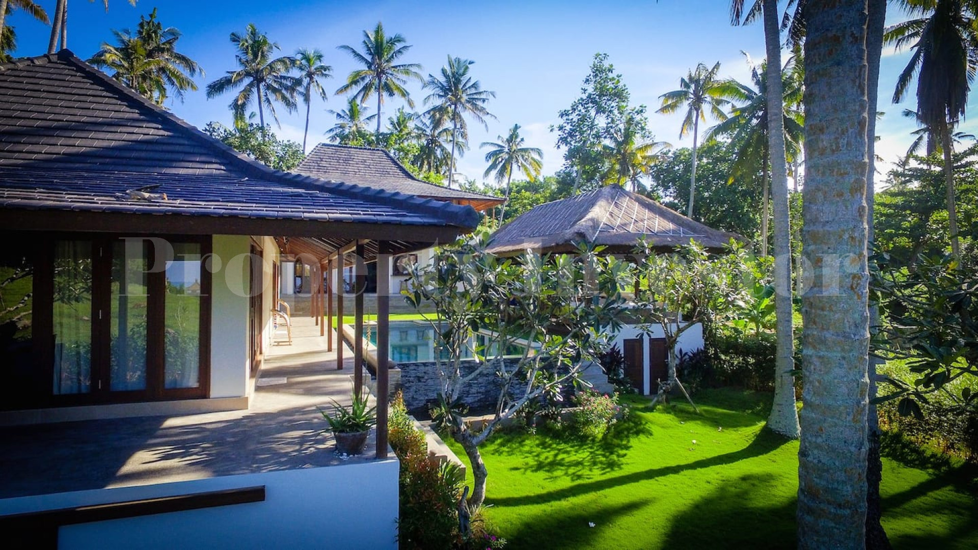 Stunning 4 Bedroom Modern Balinese Oceanfront Villa for Sale in Tabanan, Bali