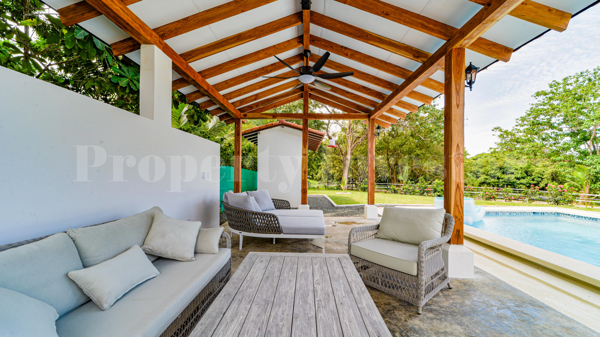 Fabulous 3 Bedroom Private Residence with Beautiful Landscaped Gardens for Sale in Pedasi, Panama