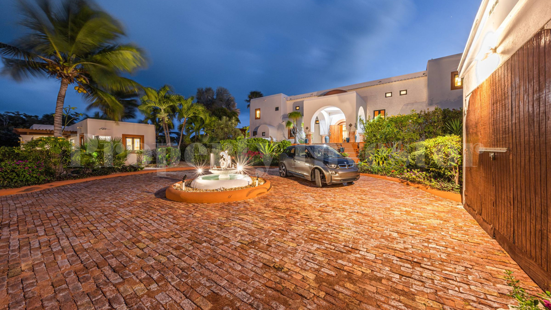 Exceptional 7 Bedroom Luxury Moroccan Style Beachfront Villa for Sale on Sapodilla Bay Beach, Turks & Caicos