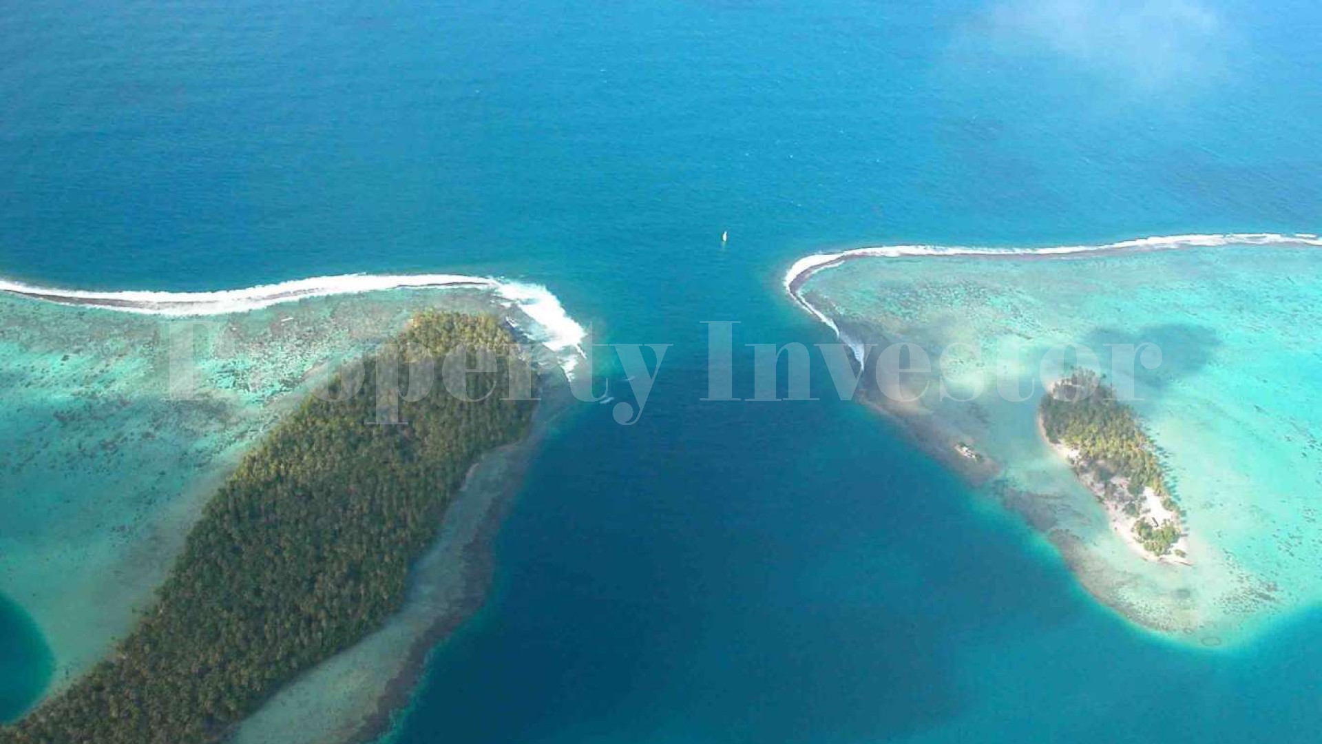 Продается дикий частный остров 12,9 га во Французской Полинезии